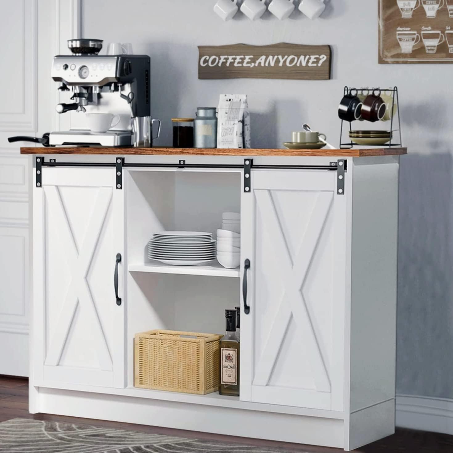 White Coffee Bar 42 Kitchen Buffet Ubuy Nepal