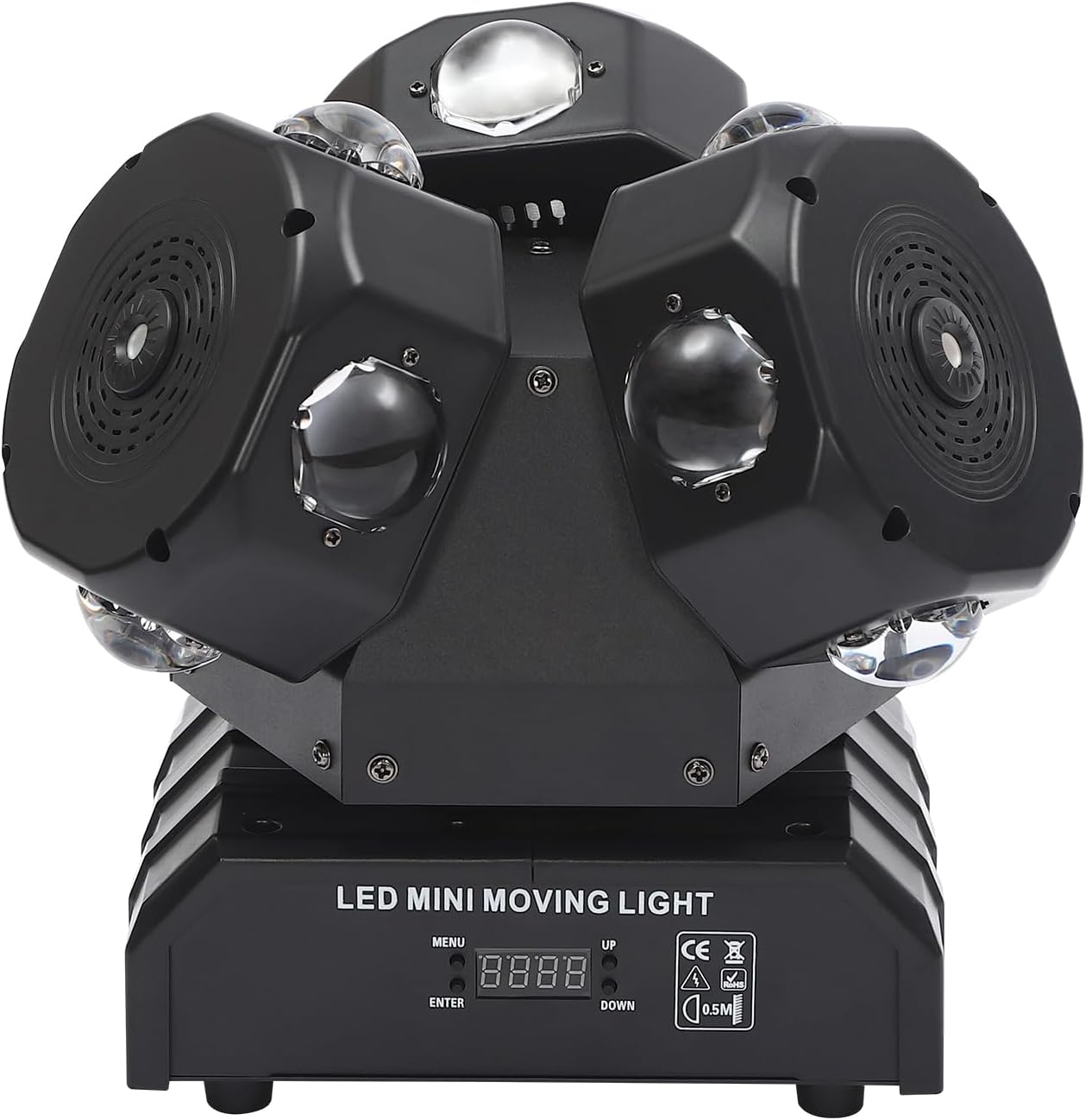 2X 80w Spider Bühnenlicht 8LED RGBW Moving Head Licht DMX