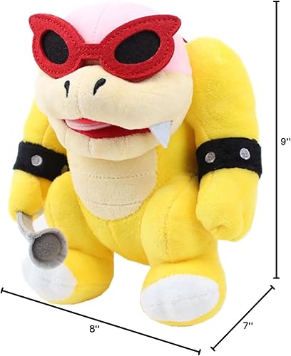 Miniatura 9 de 7 unidsset Koopalings Muñecas de peluche de pie Larry Lemmy Wendy Iggy Ludwig Morton & Roy Lindas figuras de peluche Koopa Juguetes