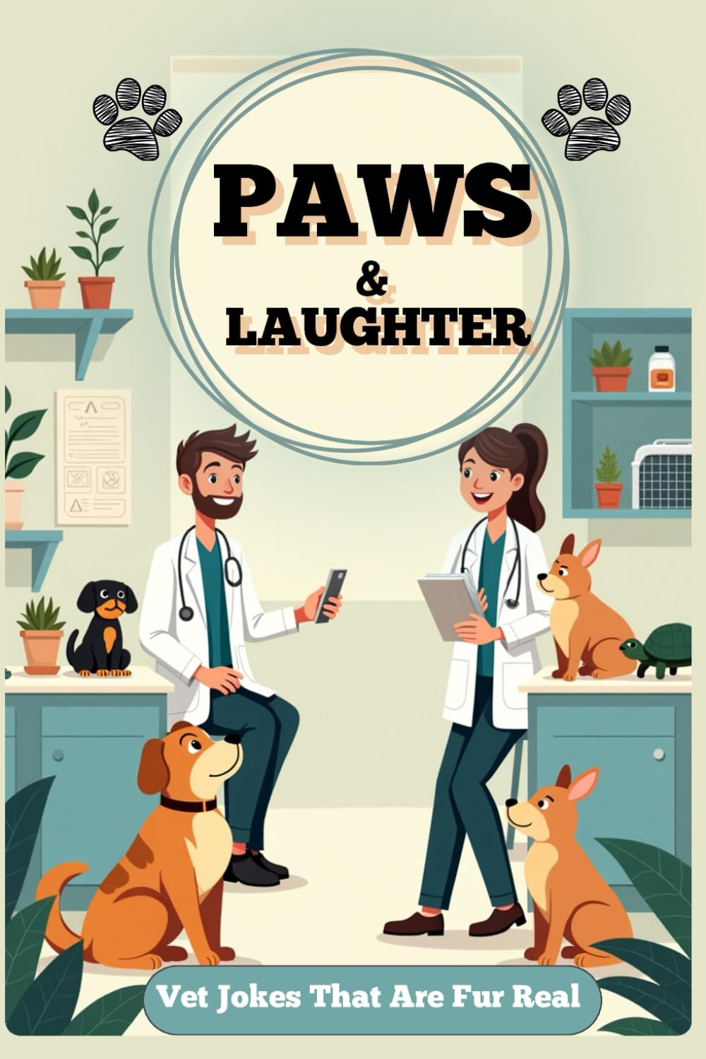 Paws and Laughter: Vet Jokes That Are Fur Real (The Scrub Life Laugh Series)