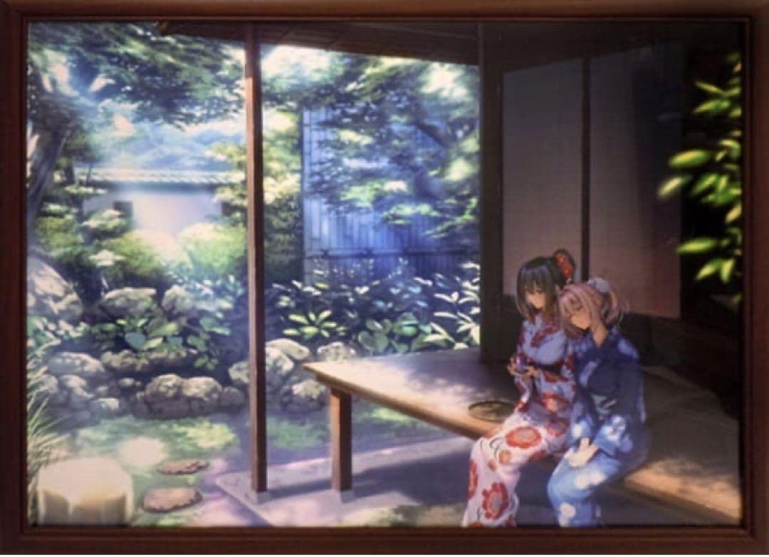 Amazon.co.jp: ピロ水 複製 「夏影 なつかげ」絵師100人展10