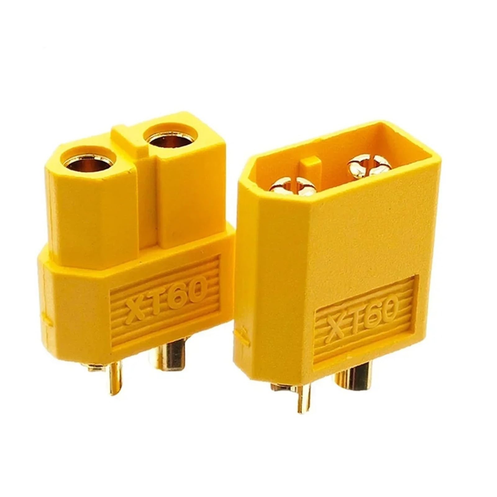 10/20Pcs XT30/XT60/XT90/T-Plug Male Female Connector Kit, Gold Plated High Current Bullet Plugs for RC LiPo Battery Drone Car(XT90 5 Pairs)