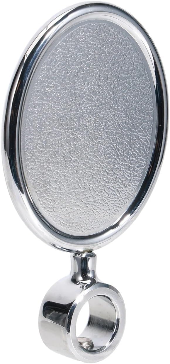 Chrome Plated Oval Decal Holder - Beer Tap Accessories for Homebrew Kegerator Parts