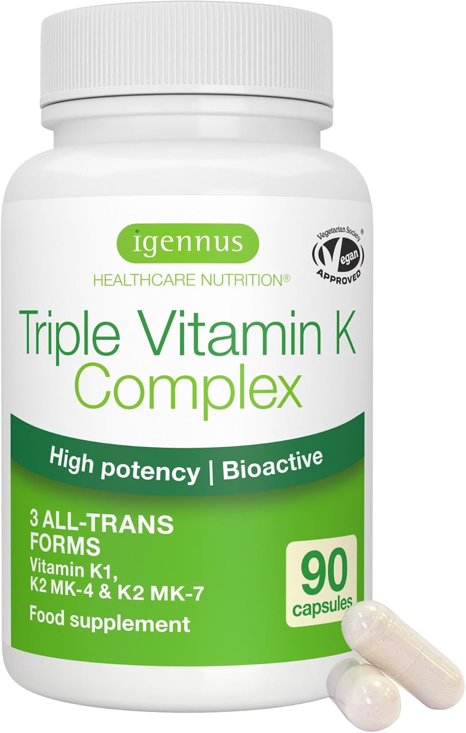 Igennus Vitamin K2 Complex – Capsules