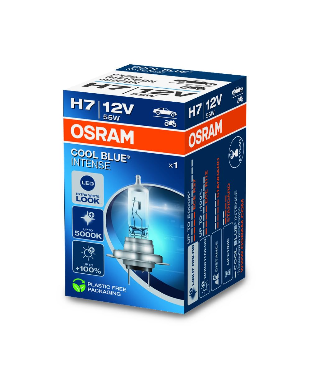 OSRAM Cool Blue Intense NextGen Halogen bulb - H7-12V/55W - single piece