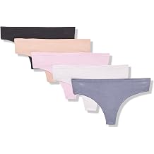 florence by mills Womens Softie Seamless Thong Underwear Multipack