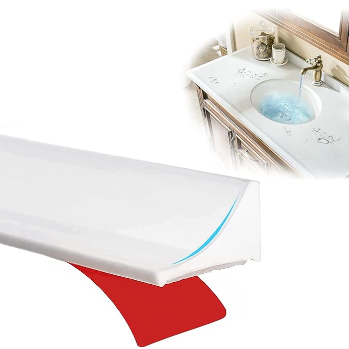 Buy 78 Inch Shower Splash Guard, Collapsible Silicone Threshold Water