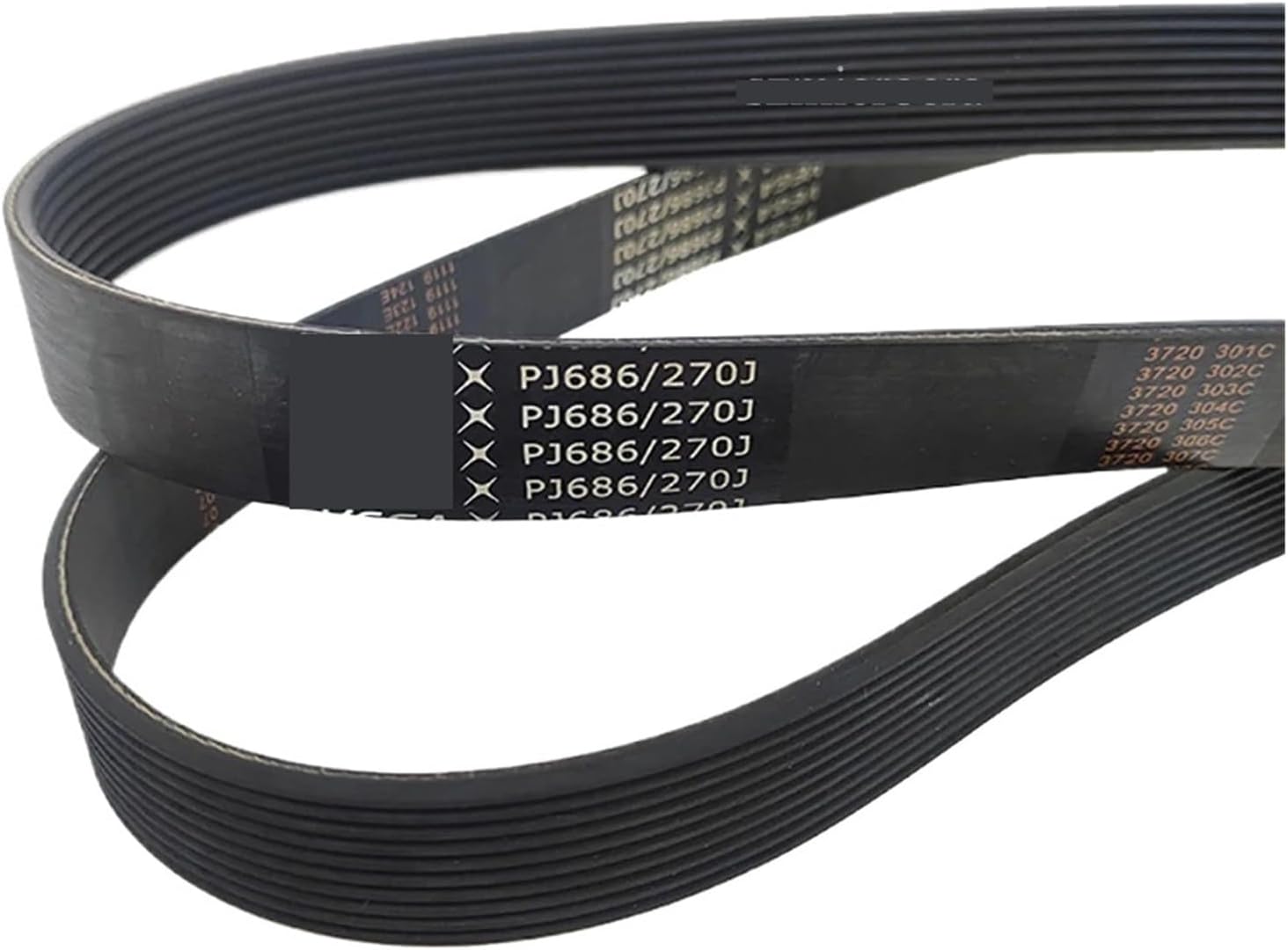 1個、VEGA対応、Vベルト トレッドミル コンベアベルト PJ686 270J 5/6/7/8/9/10/11/12 リブ ゴムモ