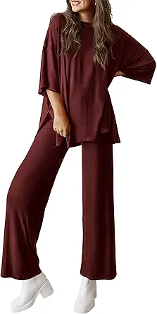PRETTYGARDEN Two Piece Sets For Women Summer Fashion Lounge Matching Set 2025 Travel Vacation Airport Outfits Clothing