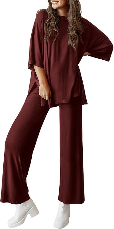 PRETTYGARDEN Two Piece Sets For Women Summer Fashion Lounge Matching Set 2025 Travel Vacation Airport Outfits Clothing