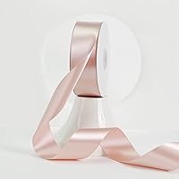 Vista 14 de MEEDEE - Cinta de satén blanca de 2 pulgadas, cinta blanca de lujo de doble cara de 25 yardas, cintas de seda para envoltorios de regalo