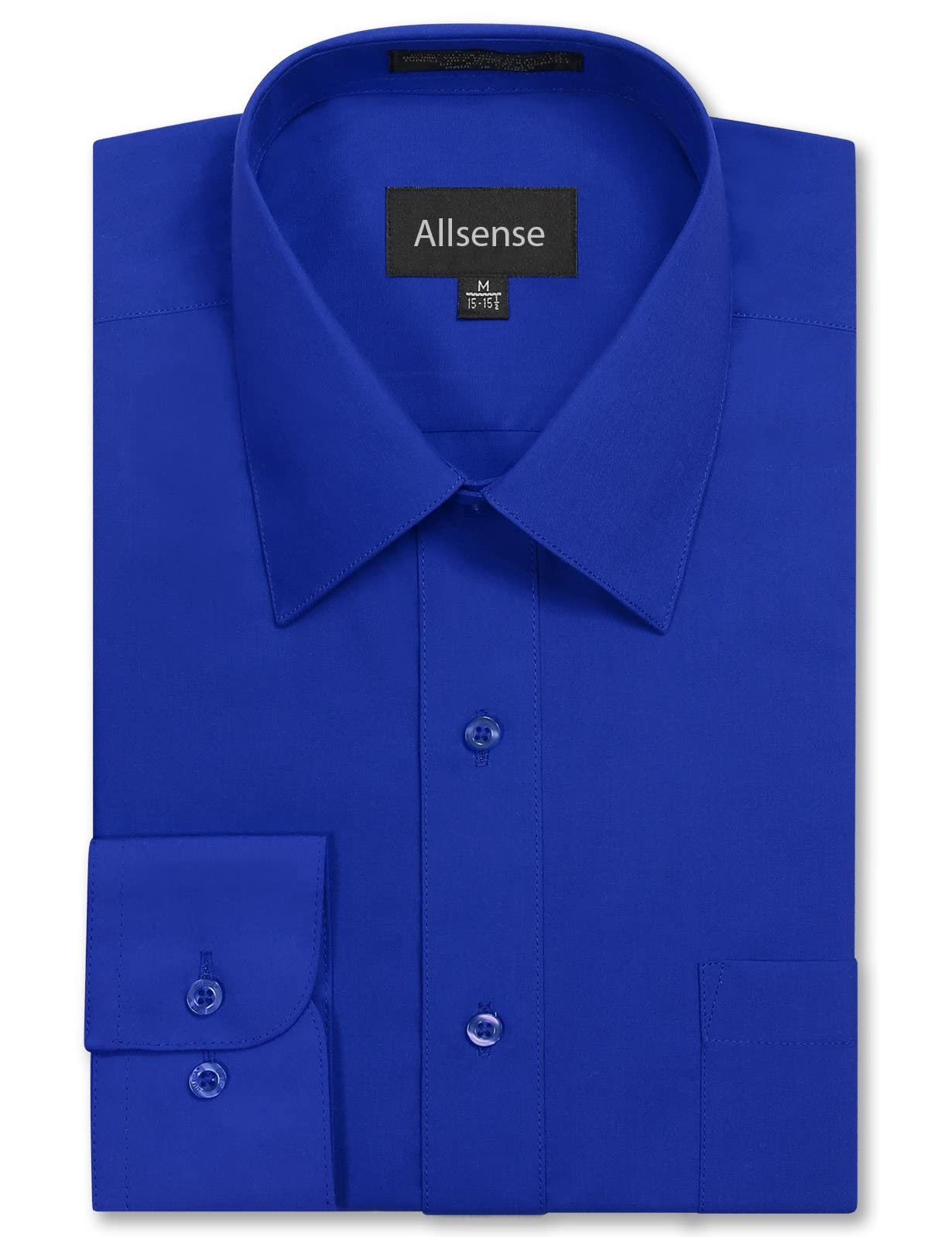 Allsense Men’s Regular-Fit Long-Sleeve Dress Shirt