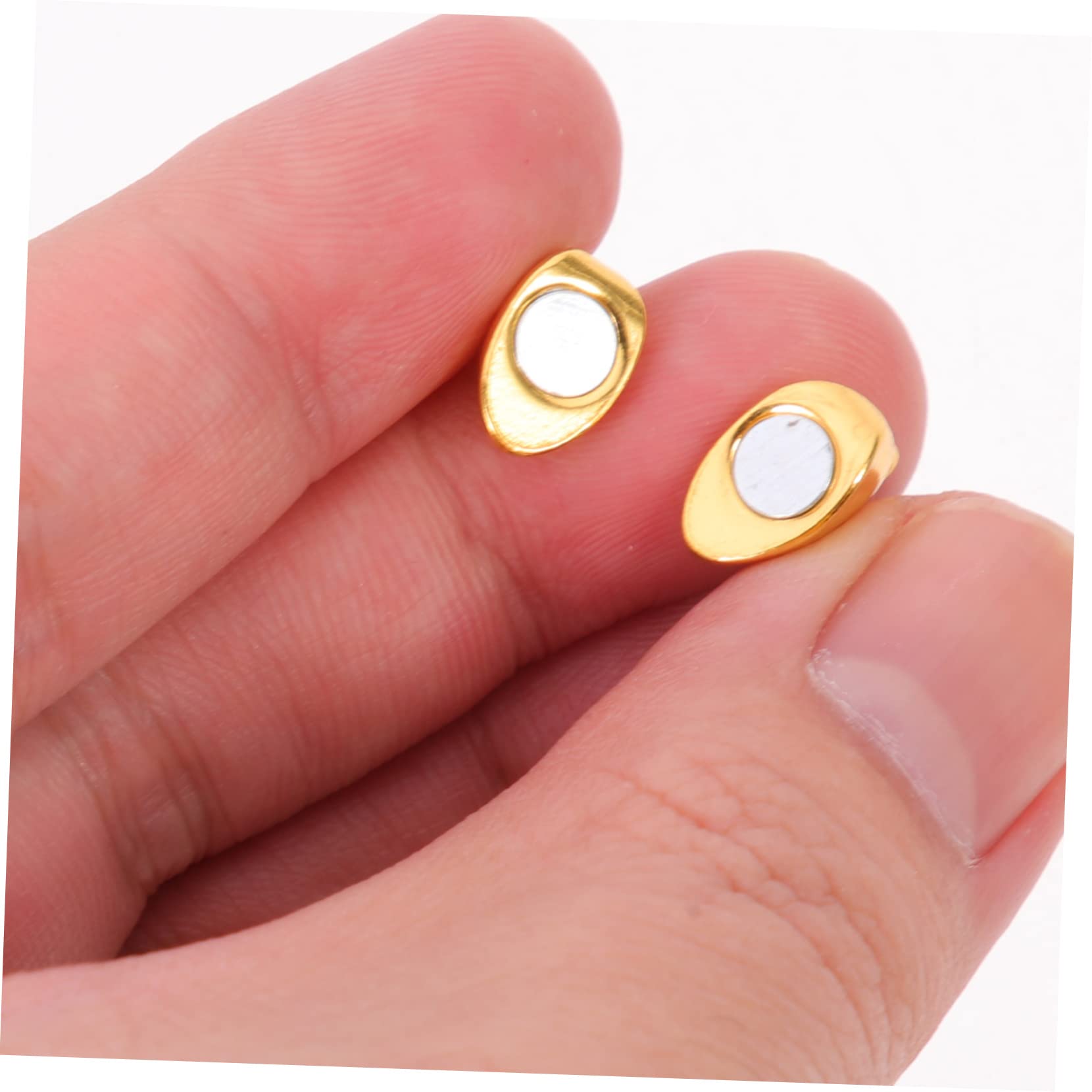NUOBESTY 80stücke Herzförmige Magnetverschlüsse Für Armbänder Und Einfache Handhabung Für Schmuck Glänzende Farben