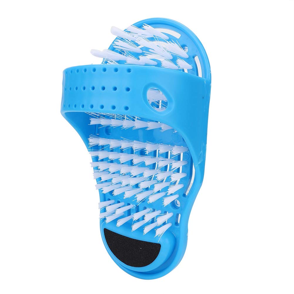 Zapatilla Limpiadora de Pies Simple, Zapatilla para Fregar los Pies de la Ducha con Base de Ventosa, Cepillo para Lavar los Pies de la Ducha, Zapatilla de Baño, Zapatilla Masajeadora Exfoliante