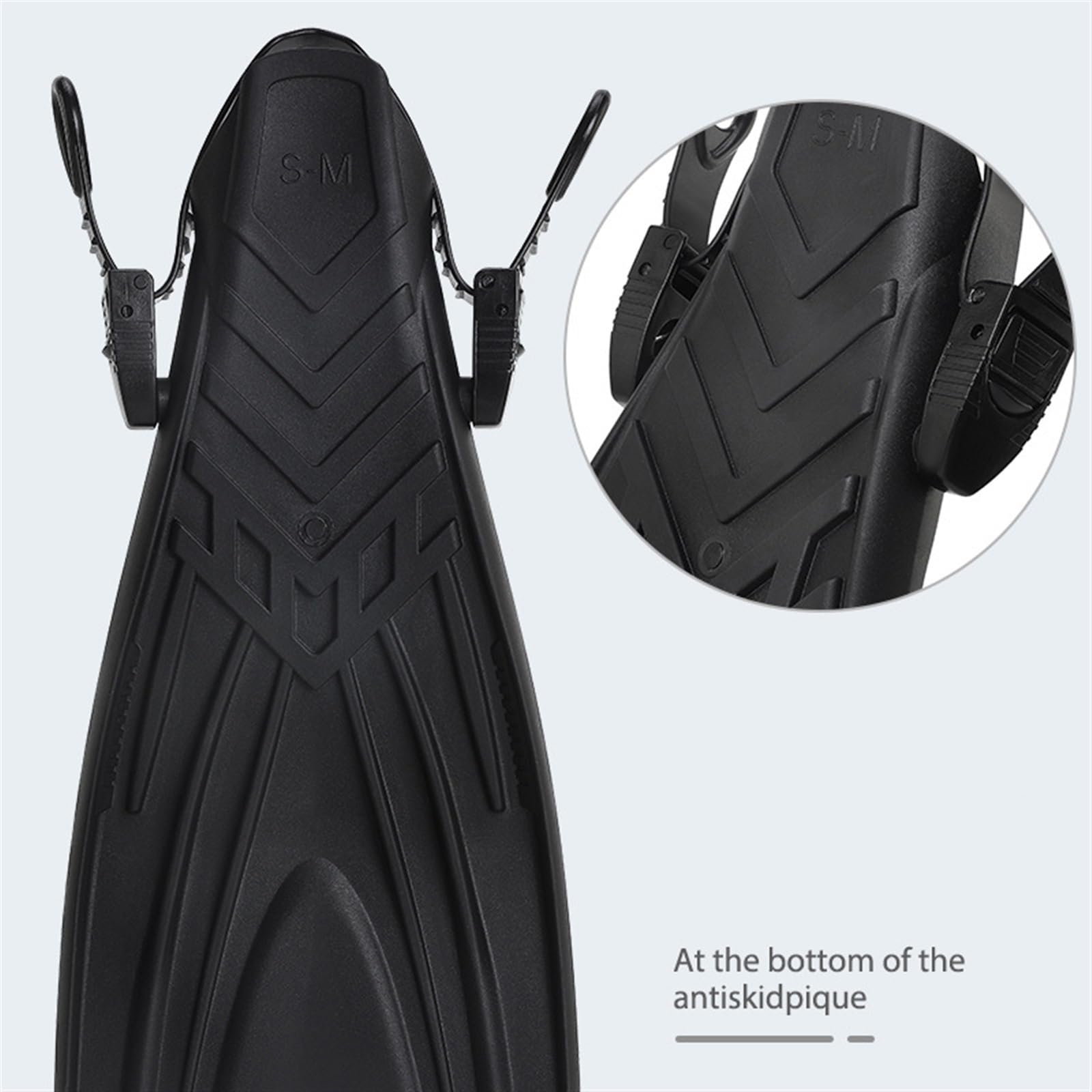 Taucherflossen Schwimmflossen Professionelle Schnorchelausrüstung Schwimmflossenschuhe Verstellbare Flossen for Erwachsene Tauchflossen