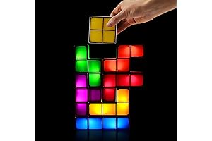 DIY Night Light, Novelty 3D-Stackable Desk LED Lamp