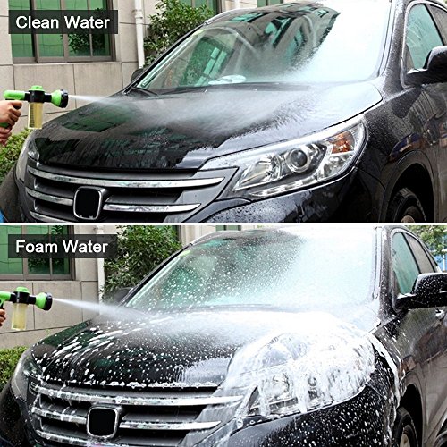 Spray de canhão de espuma para carro KKluon, ferramentas de irrigação de mangueira de jardim de arru