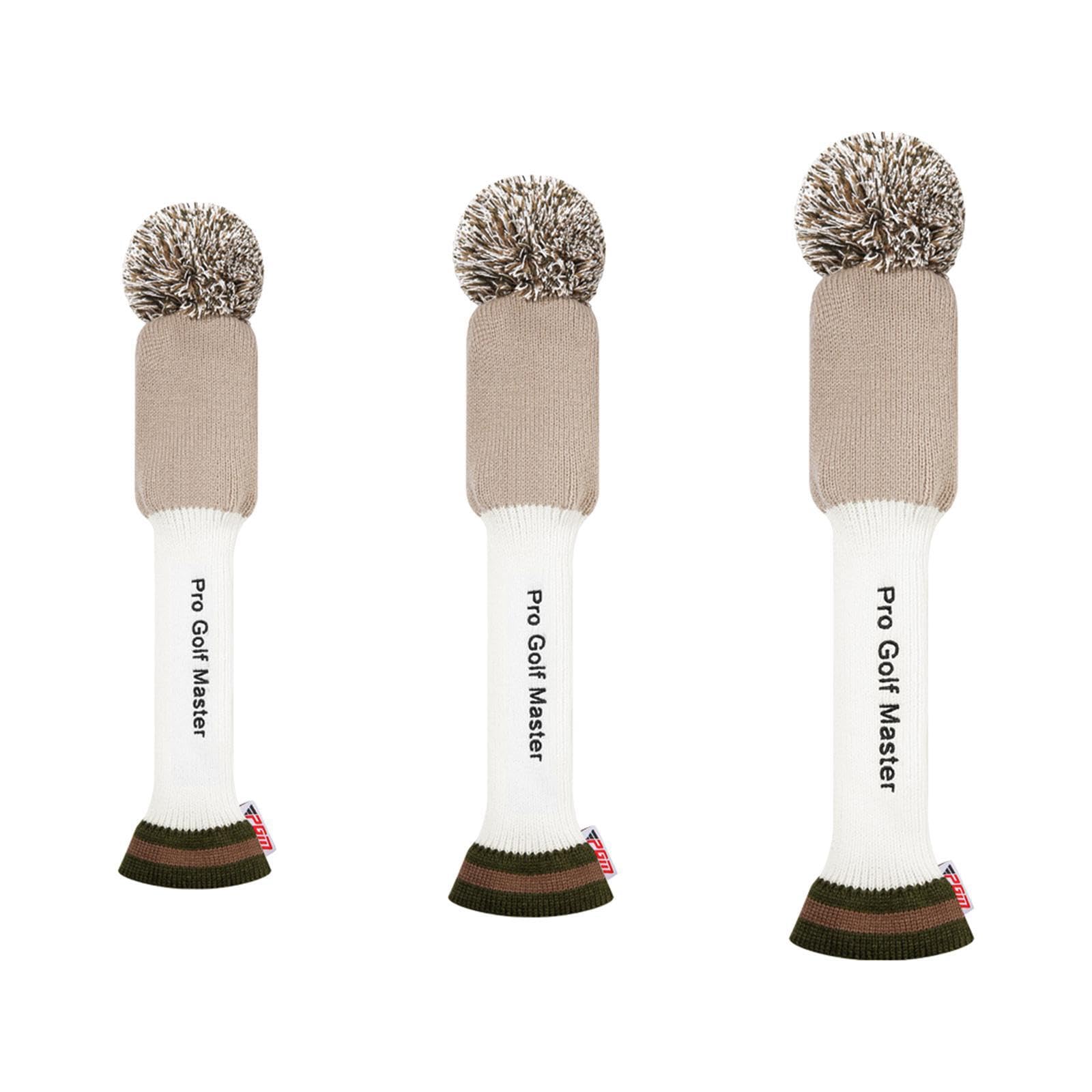 Coprimazze da Golf in Maglia a Collo Lungo, Set di coprimazze da Golf per legni e Accessori Moda, Set di in Maglia a Collo Lungo
