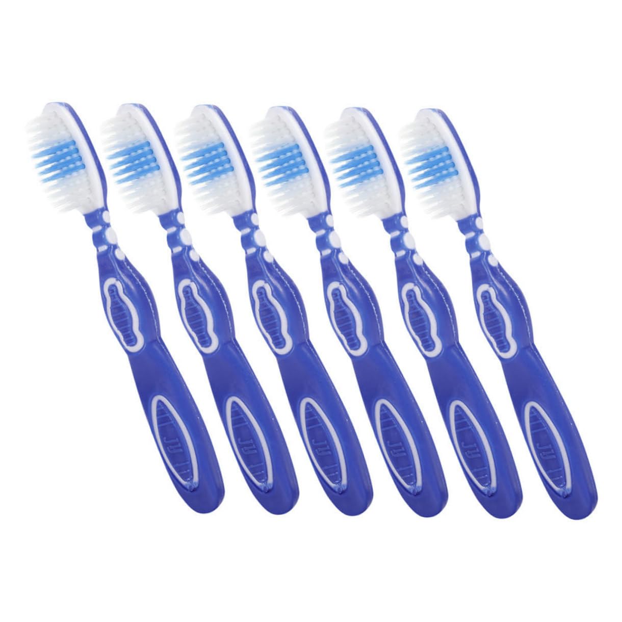 VALICLUD 5 Set Spazzolino Adulti Setola Coperture Mini Spazzolini Portatili Piccoli Spazzolini Da Denti Spazzola Per La Pulizia Orale Spazzolini Da Denti Carcerari Pp Blu 6 Pezzi * 5