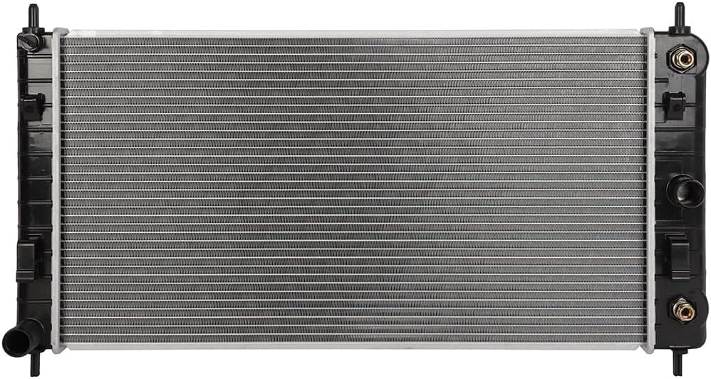 SCITOO Engine Condenser *1 & Radiator *1 Fit for 2008-2012 for Chevrolet for Malibu 2.4L 3.6L 2007-2009 for Saturn for Aura 2.4L 3.6L 2006-2010 for Pontiac for G6 2.4L 2007-2009 for G6 3.6L