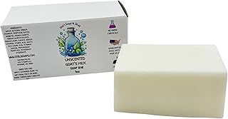 Barra de jabón de leche de cabra premium, lim...