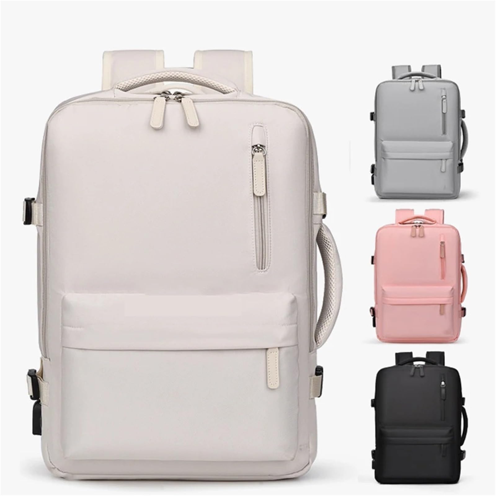 Handgepäck Rucksack Rucksack Damen Kabinenreiserucksack Laptoptasche Große Kapazität Handgepäck Rucksack Gepäck for Fluggesellschaft