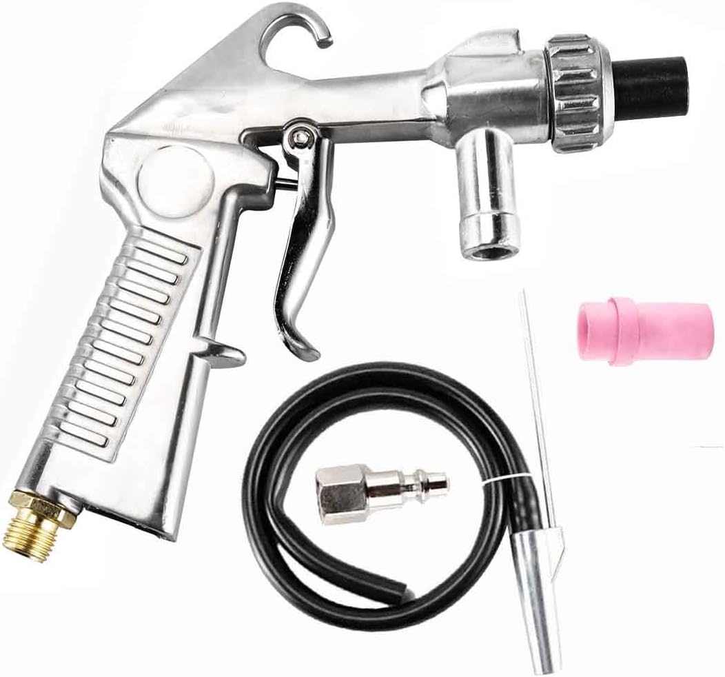 HYDDNice Air Sand Blaster Kit Blasting Grit Shot Sandblaster Nozzle