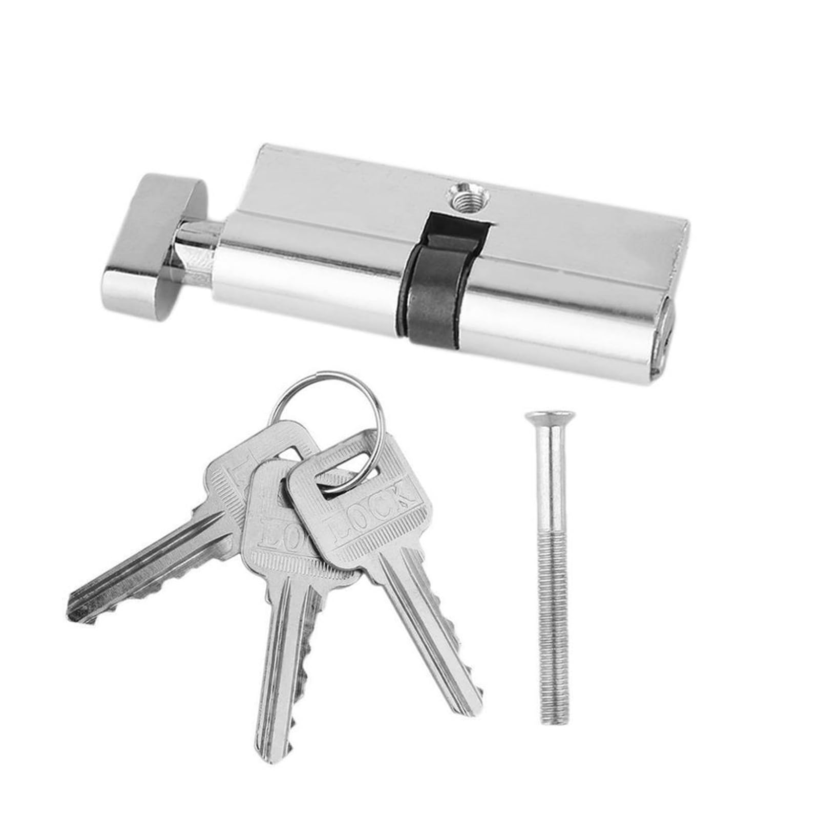 Wtgyxfdhdt One Color 70Mm Aluminum Metal Door Lock Cylinder Home Security Anti-Snap