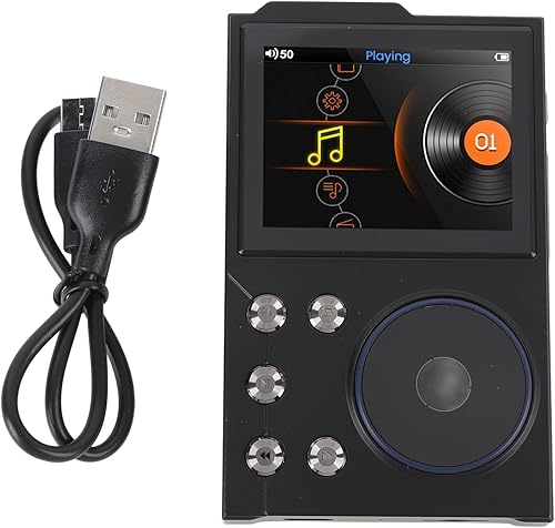 Miniatura 9 de Reproductor de música de alta fidelidad, pantalla HD de 2.4 pulgadas, reproductor de MP3 sin pérdidas, DSD DAC FLAC MP3, reproductor de audio