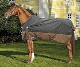  HKM SPORTS EQUIPMENT Winter Weidedecke -Turin-, Farbe:Dunkelbraun/Hellbraun, Groesse:165