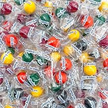 Jaw Breakers Candy | 2-Pound Bag | Fruit Flavored Assortment | Hard Candy Individually Wrapped | About 160 Pieces | Cherry, Orange, Lemon, Grape, Lime