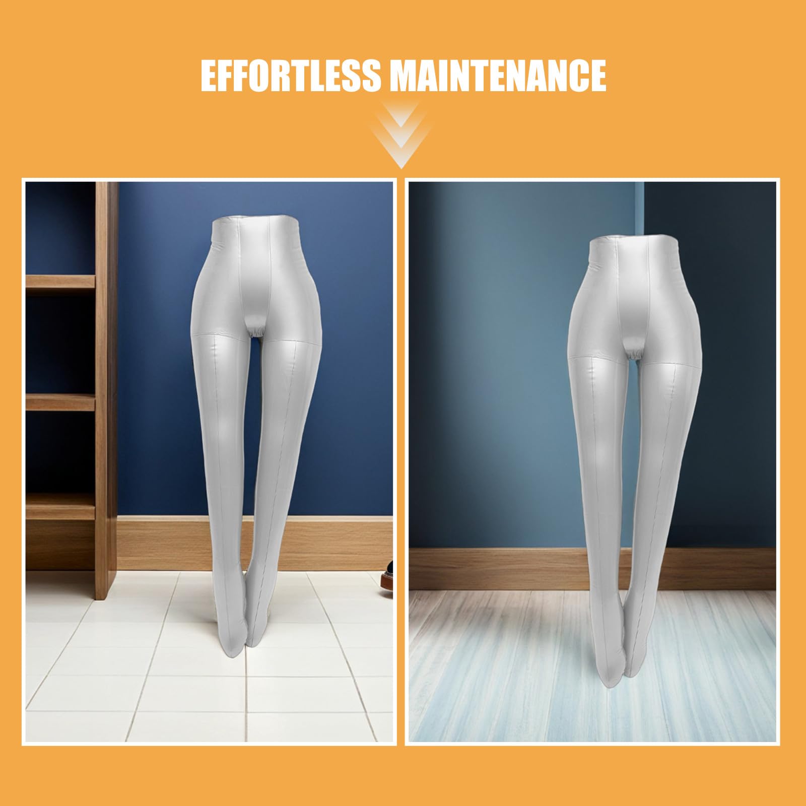 FOMIYES Maniquí Ligero y Portátil de PVC para Exhibición de Ropa Inflable Diseño Realista Pack de 3 Piezas Adecuado para Estudios Fotográficos y Venta Minorista