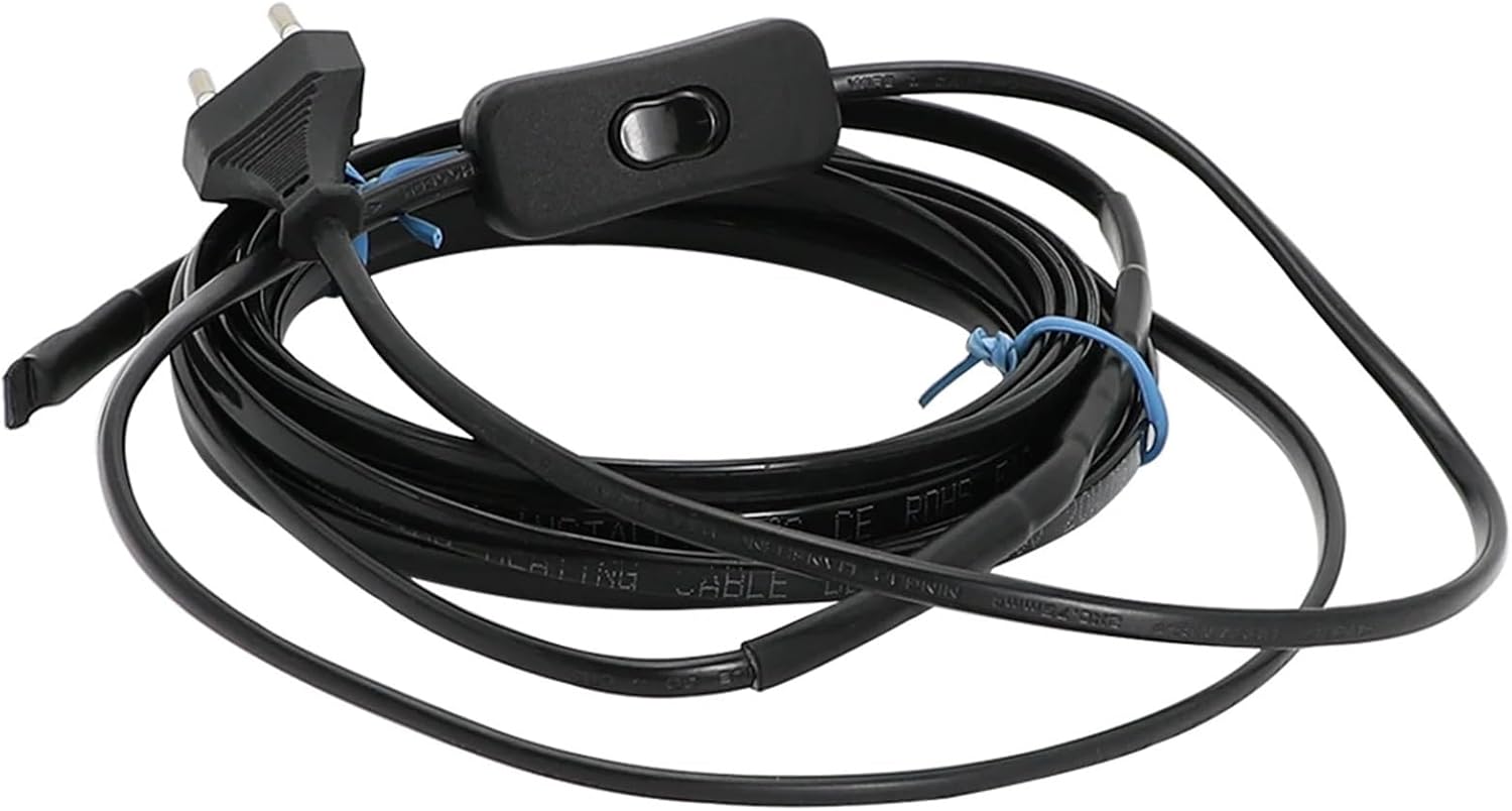 220 V, 230 V, 240 V Heating Tape Self Regulating Water Pipe Protection Roof Deicing Heating Cable(3 meter)