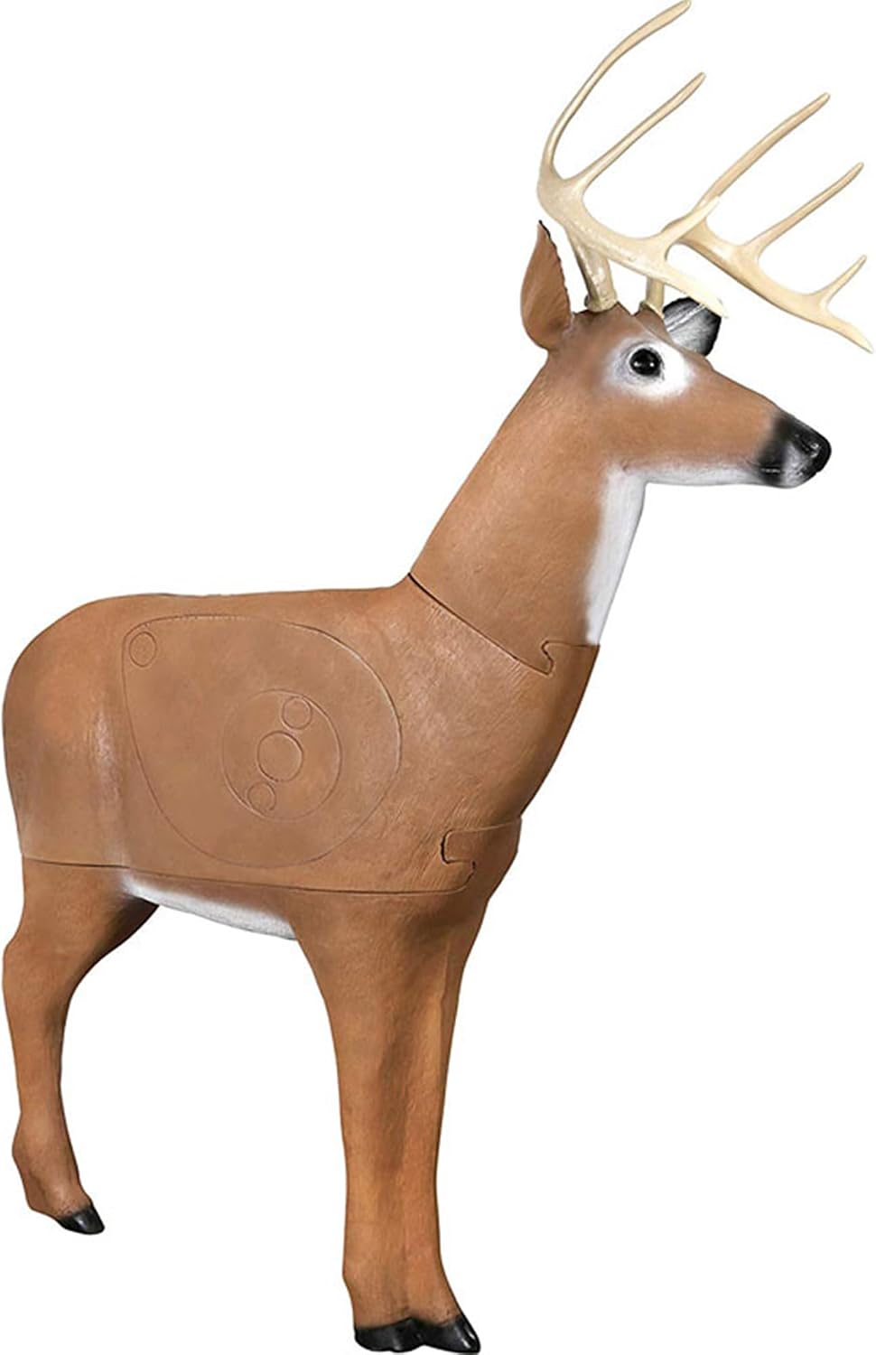 Delta McKenzie Big Daddy 3D Buck Archery Target – QuivAR App Enabled (iPhone), Self-Healing DuraFlex Foam Deer Target for Field Points & Broadheads