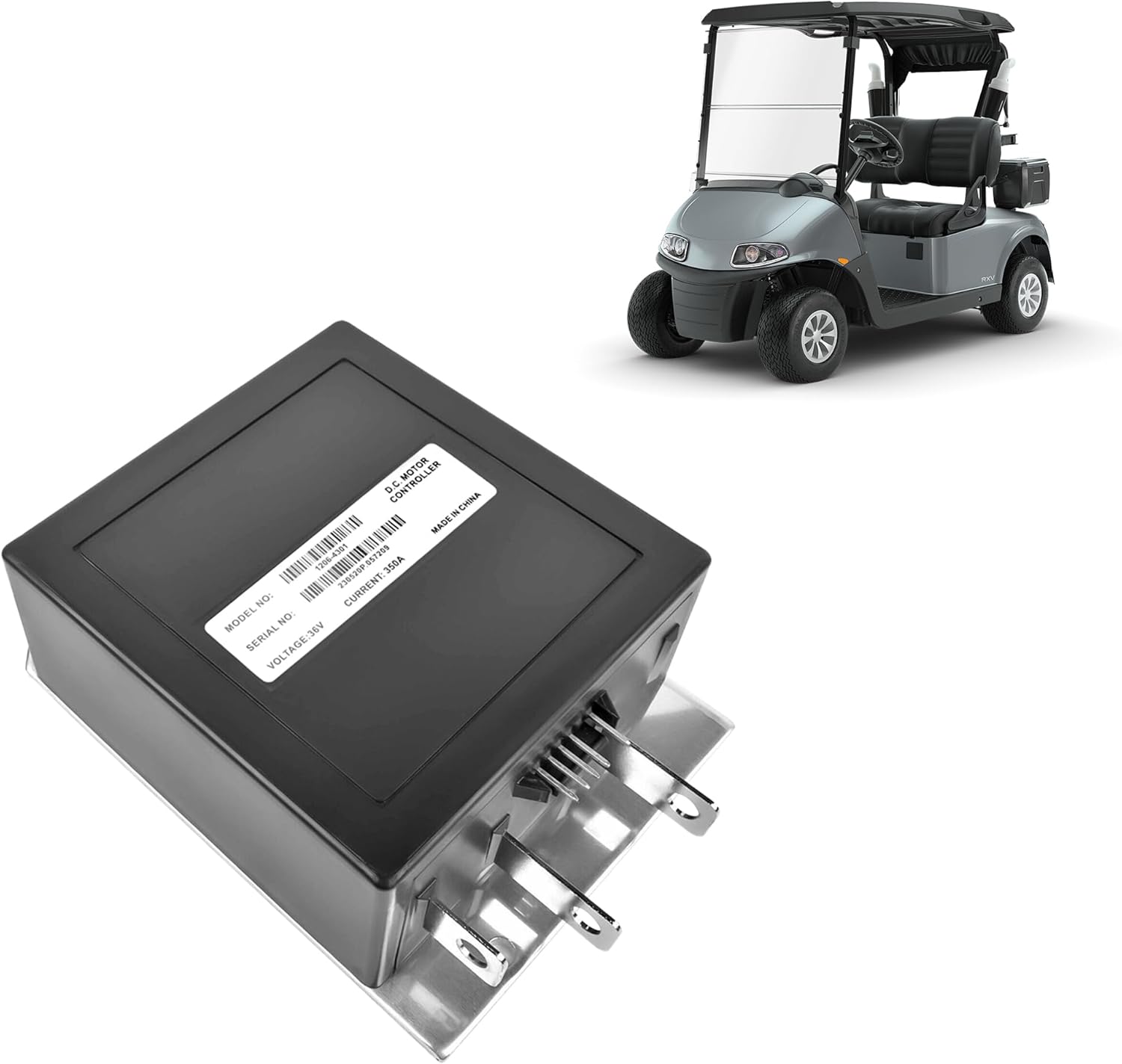 36V 350A ITS 5 Pin Controller 25864G09 for EZGO TXT Medalist 1994-2011 1206-4301