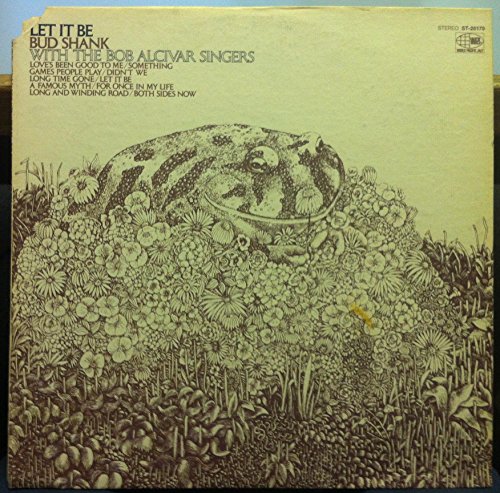 BUD SHANK LET IT BE vinyl record