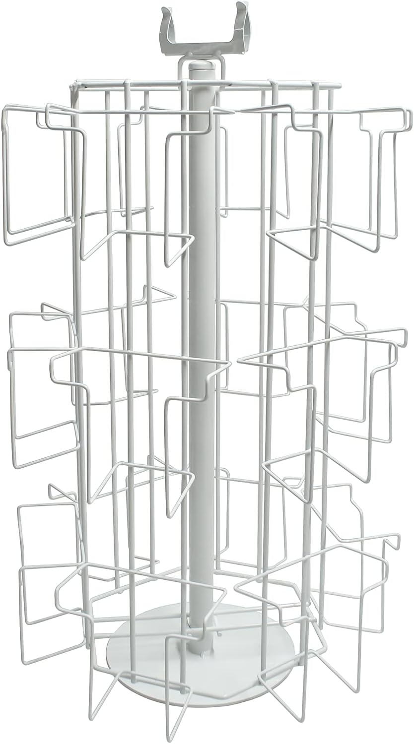 Display Stands 5' X 7' Rotating Greeting Card DVD Stand (18 pockets
