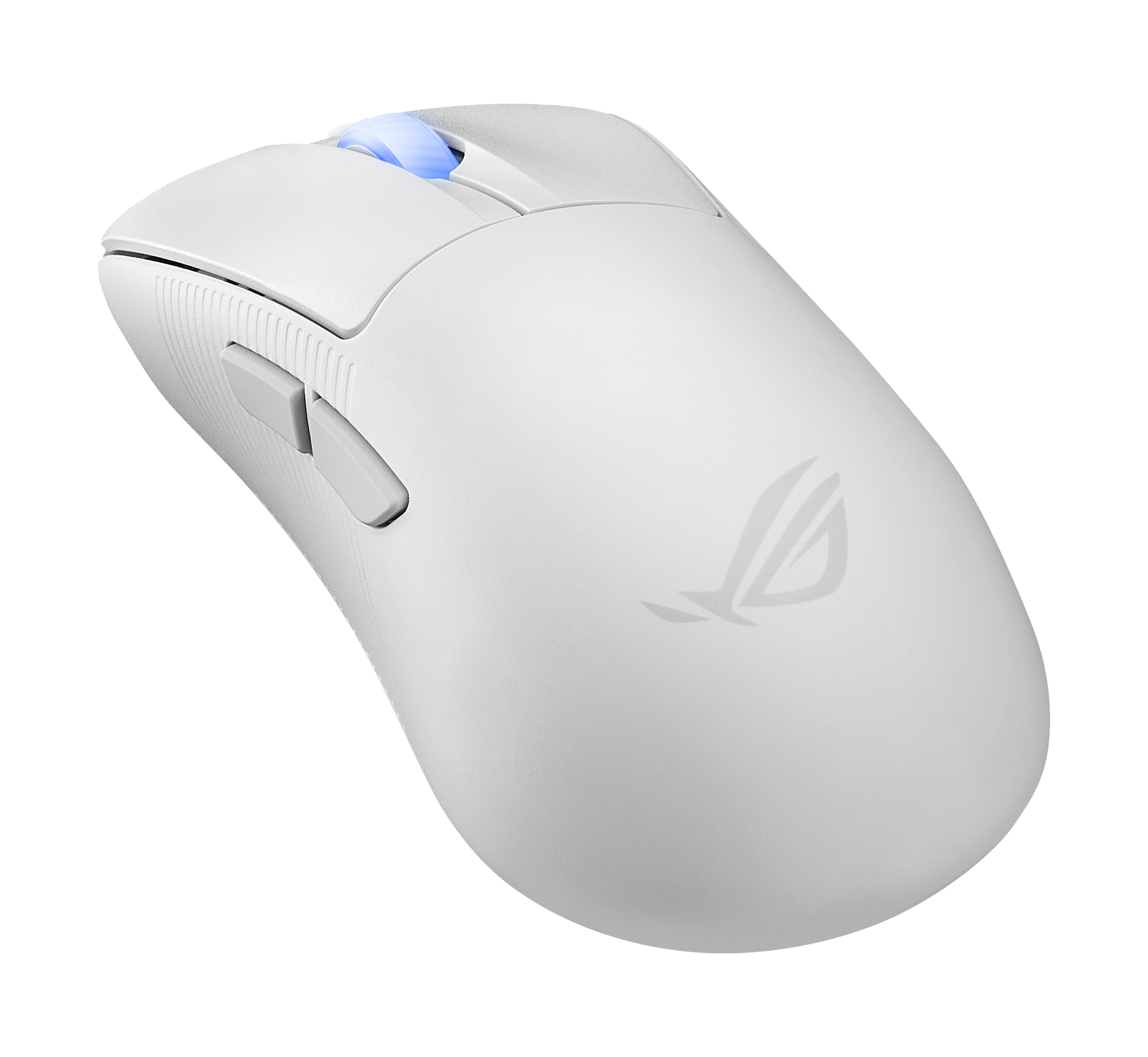 ASUS ROG Keris II Ace Mouse da gioco wireless, leggero 54 g, sensore ottico AimPoint Pro 42K, microinterruttori ottici, SpeedNova Wireless, ROG Polling Rate Booster, eSport e giochi FPS, bianco