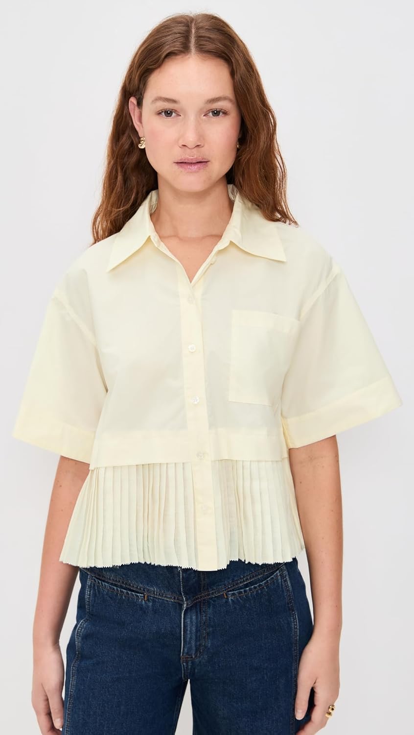 Sea Women's Solene Solid Combo Shirt