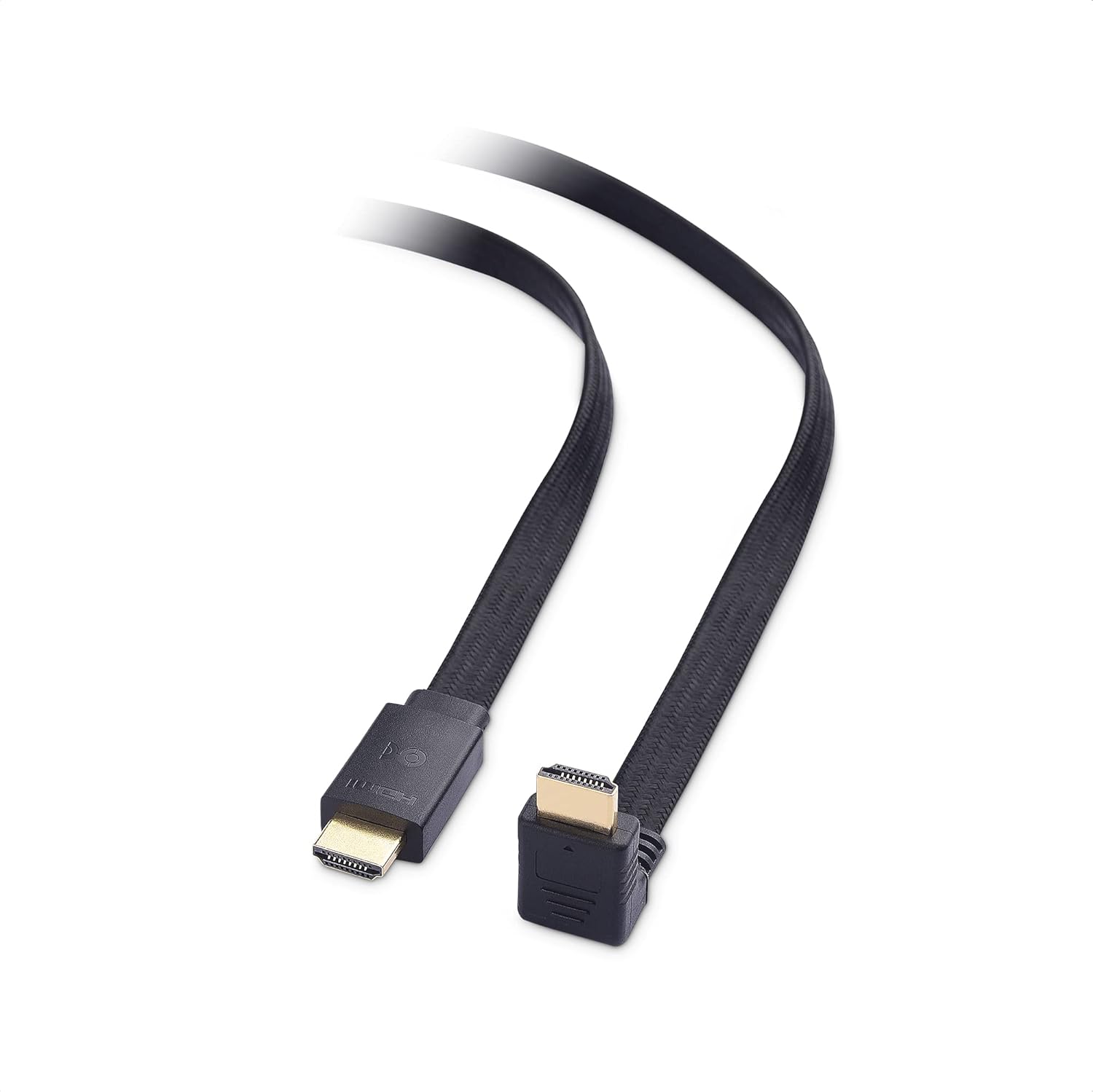 Cable Matters Câble HDMI Ultra HD 8K Plat à 90 degrés 48 GB/s de 6