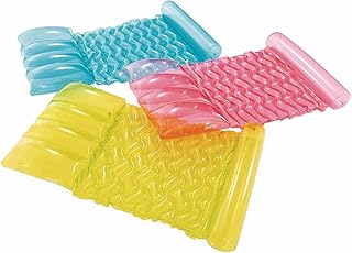 Intex Transparent Water Hammock – 1.73m x 89cm | Inflatable Floating Lounger | Comfortable Pool & Lake Hammock | Relax & Float in Style