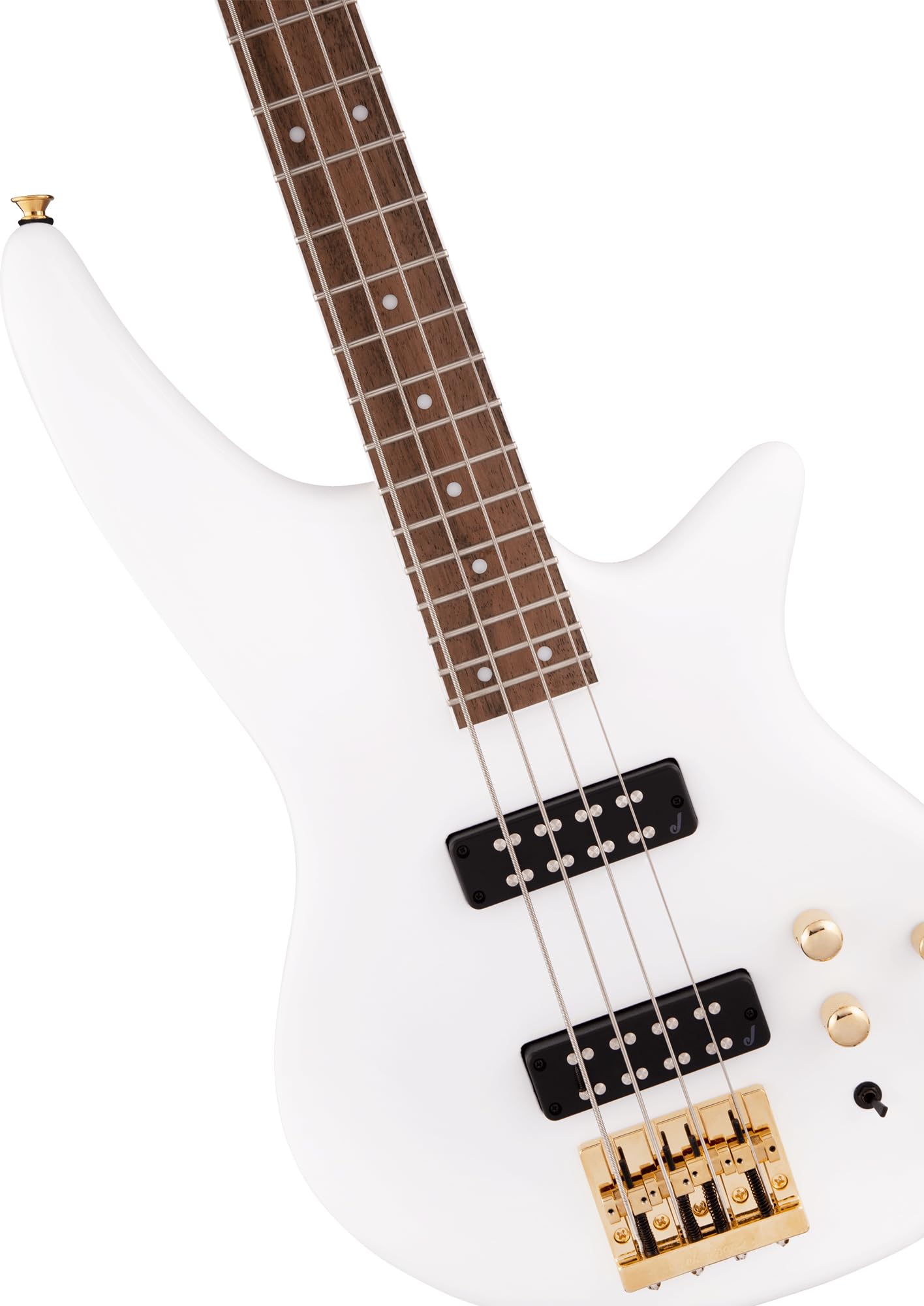 Amazon.com: Jackson JS Series Spectra Bass JS3, Snow White, Laurel