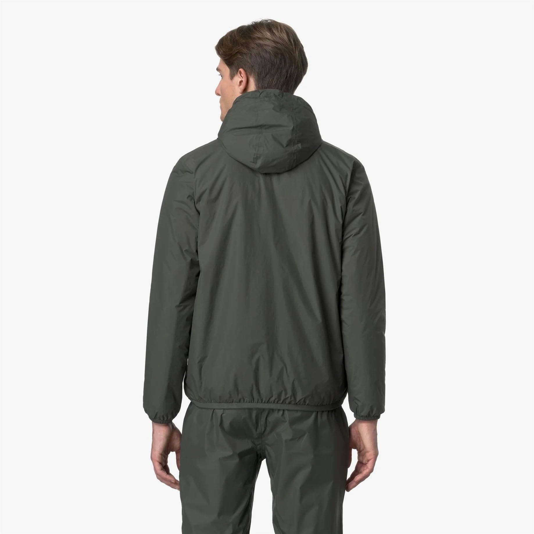 K-Way Giacca Le Vray 4.0 Claude Warm Green Blackish Taglia L
