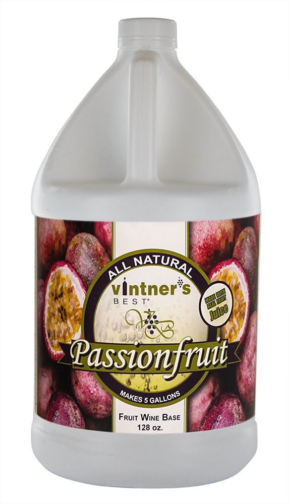 Vintner's Best Passionfruit Fruit Wine Base-128 oz. Jug