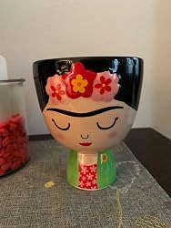 Fioriera Con Viso Astratto, Vaso Per Piante Da Interno