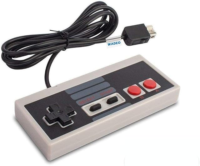NES Classic Controller WADEO Nintendo Classic Mini Controller Game Pad 6ft Extend Link Extension Cable For Nintendo Mini NES Classic Edition Wired Joypad & Gamepads Controller With 1.8m Cable