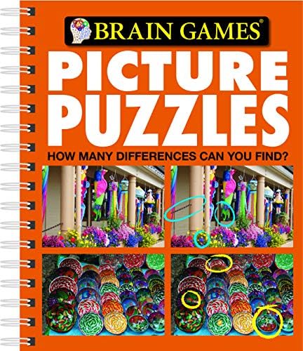 Brain Games - Picture Puzzles #5: How Many Differences Can You Find? (Volume 5)