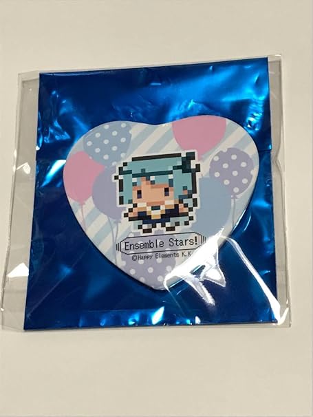 Amazon あんさんぶるスターズ あんスタ Agf 17 ハート型キャラバッジ ドット ハート缶バッジ 紫之創 アニメ 萌えグッズ 通販