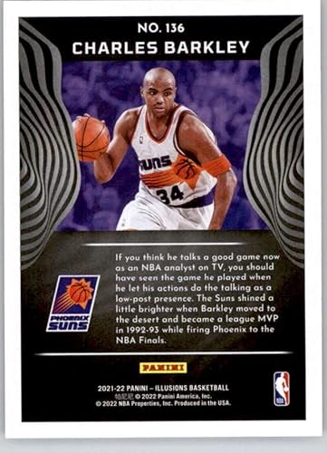 Miniatura 2 de 2021-22 Panini Illusions #136 Charles Barkley Phoenix Suns Basketball