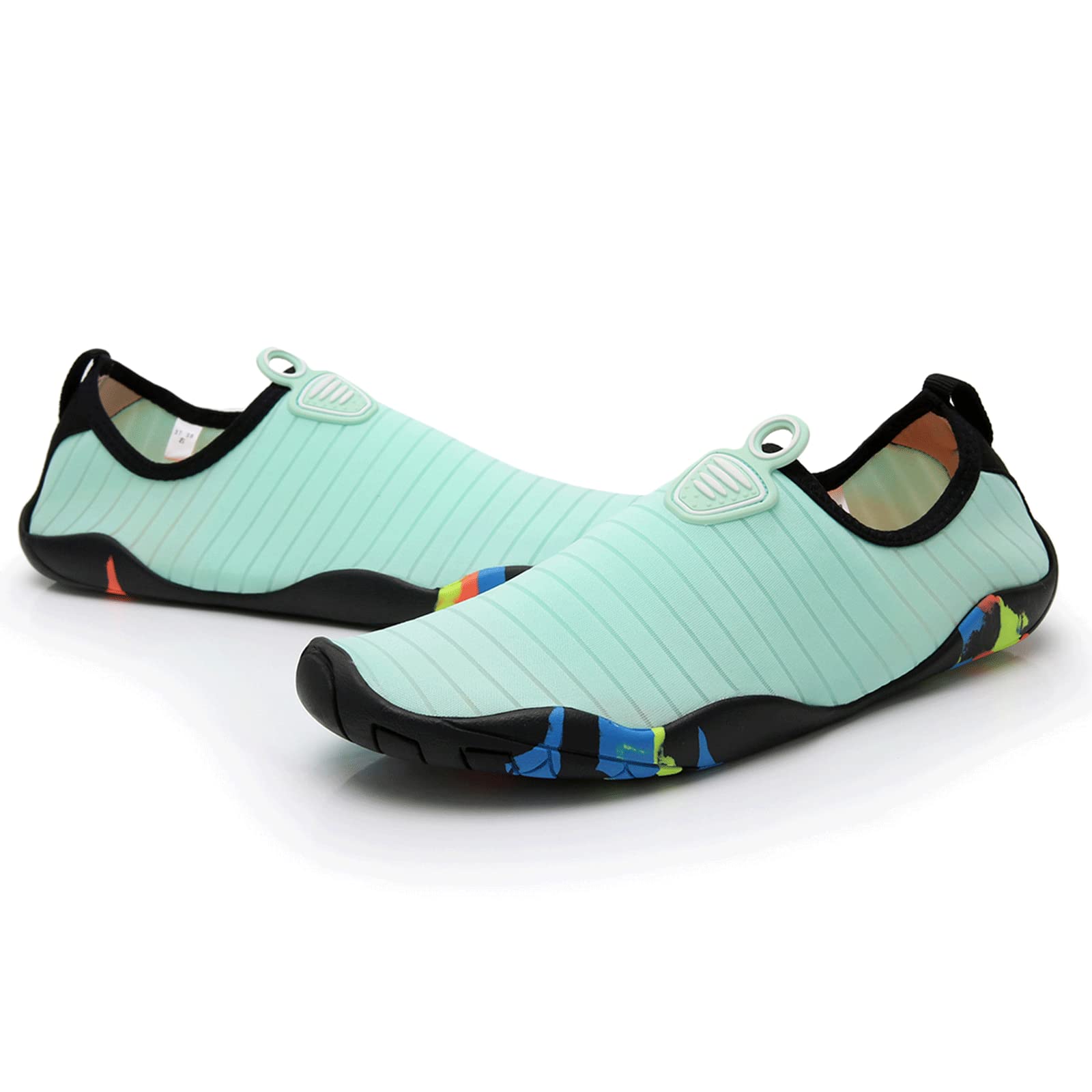 Kfnire Escarpines Hombre Mujer Zapatos de Agua de Natación Unisex Barefoot Zapatillas Secado Rápido|Antideslizante Calcetines Natación Calzado Surf Buceo Zapatillas de Deportes Acuáticos Gr.36-45 EU